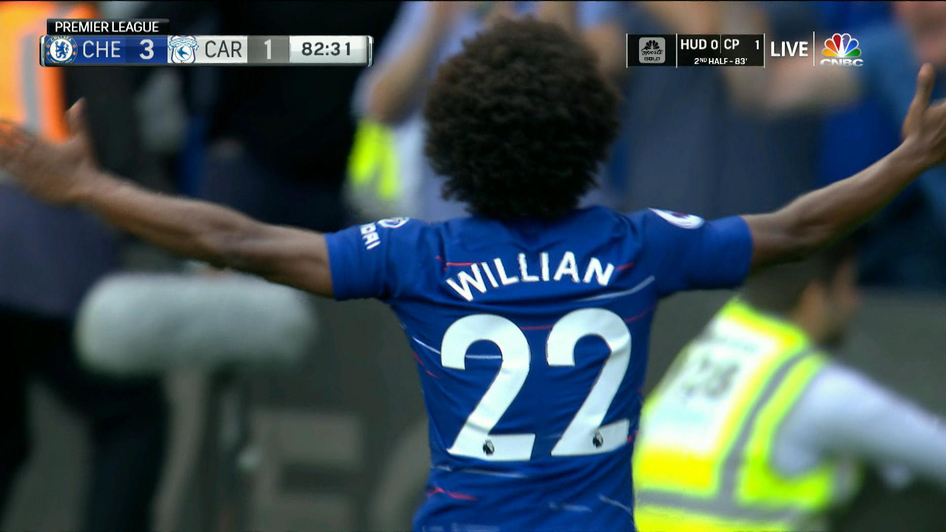 Chelsea repousse une offre du Barça pour Willian