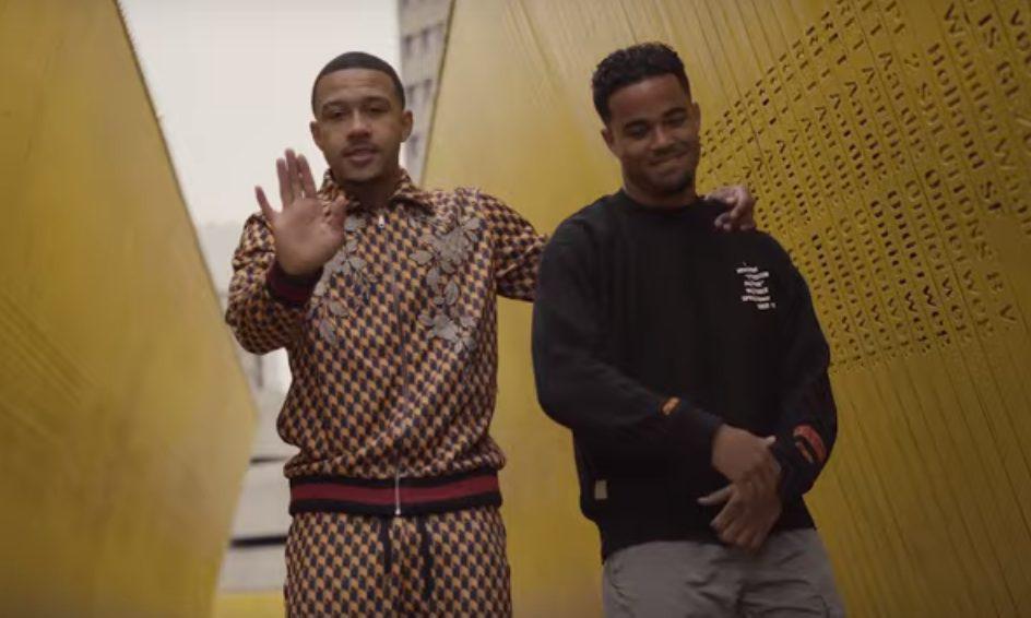 Clip officiel du nouveau single de Memphis Depay "Fall Back"