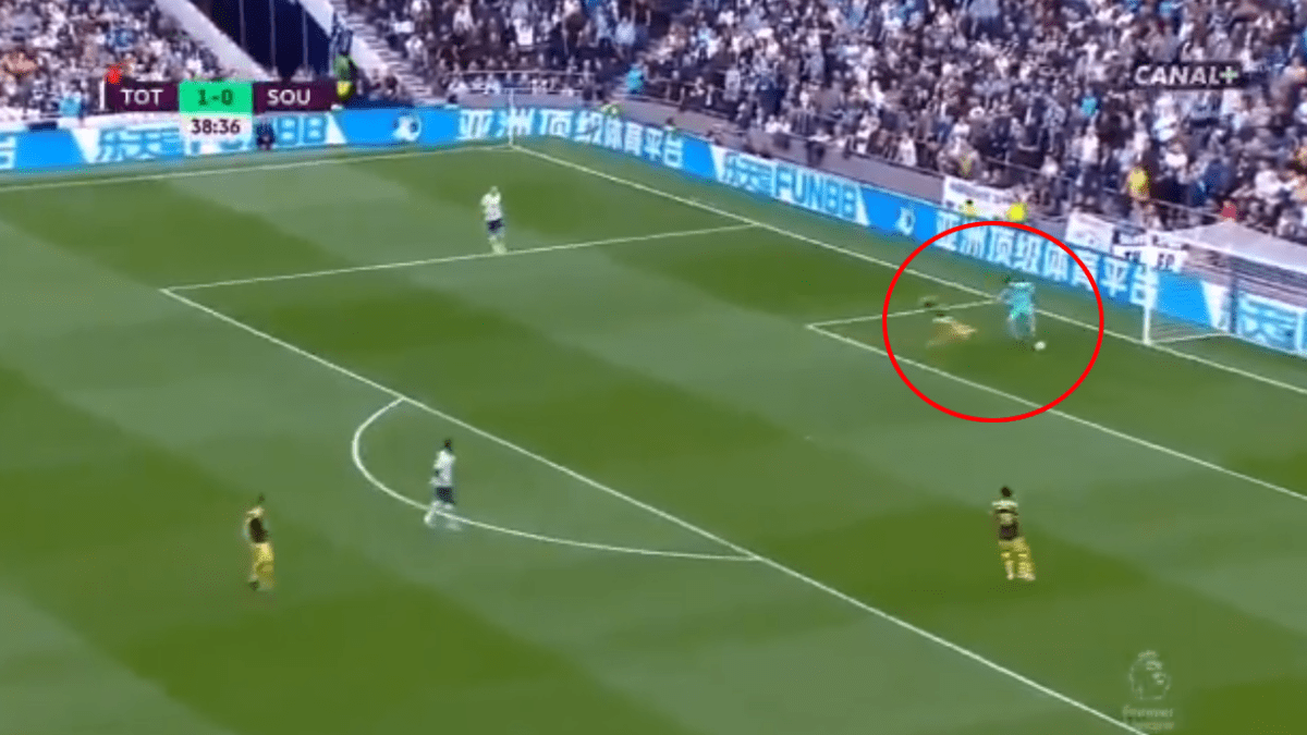 Tottenham - Southampton : la grosse boulette de Lloris (vidéo)