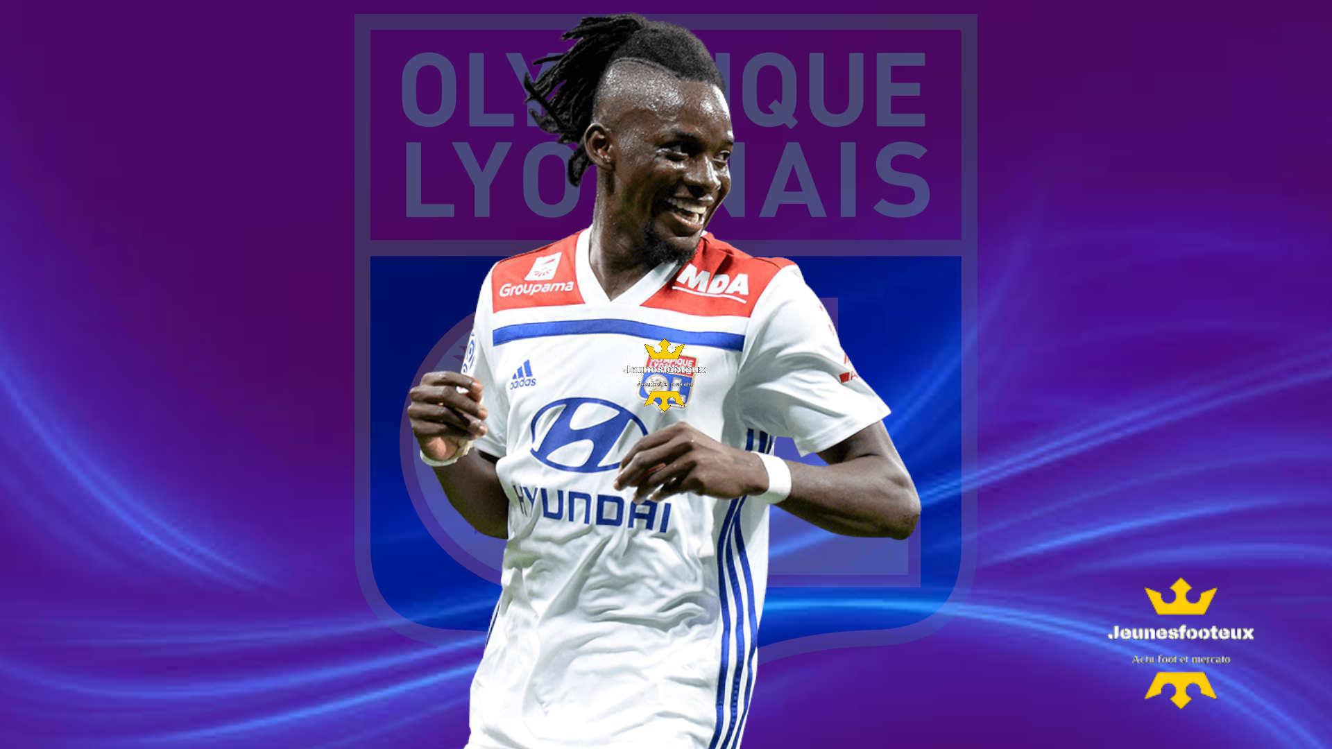 OL Mercato : Bertrand Traoré, attaquant de l' Olympique Lyonnais
