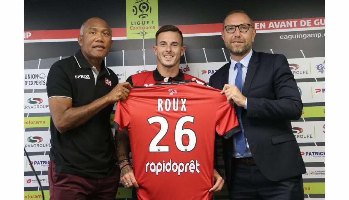 Officiel : Nolan Roux quitte Guingamp pour Nîmes