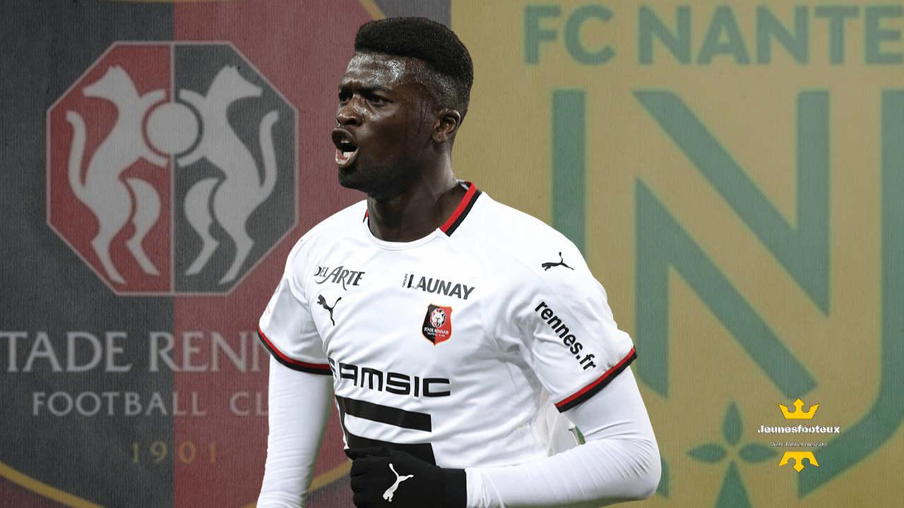 Stade Rennais - FC Nantes : Mbaye Niang