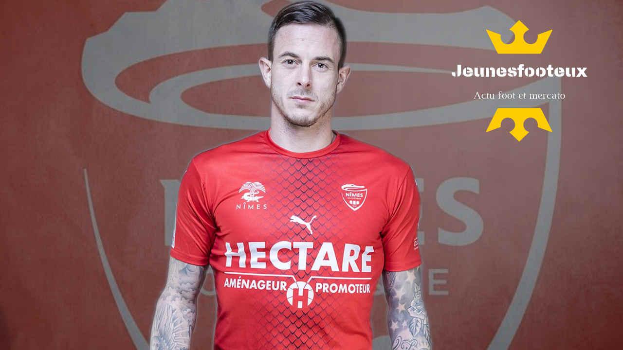 Ligue 1 - Nîmes : Nolan Roux bat déjà un gros record avec les Crocos !