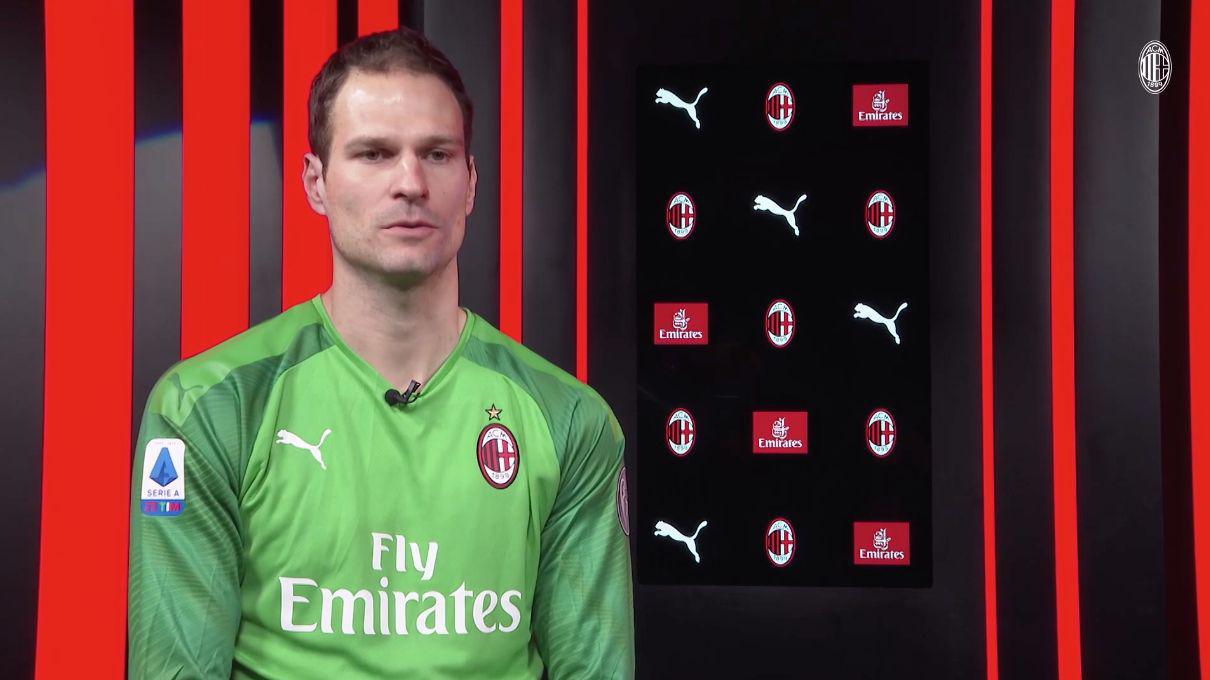 Milan AC : Asmir Begovic