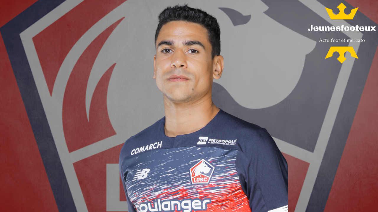 LOSC : Benjamin André, milieu de Lille OSC.