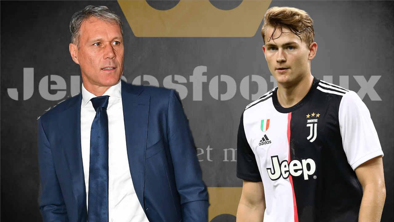 Juventus : Van Basten très critique envers De Ligt !