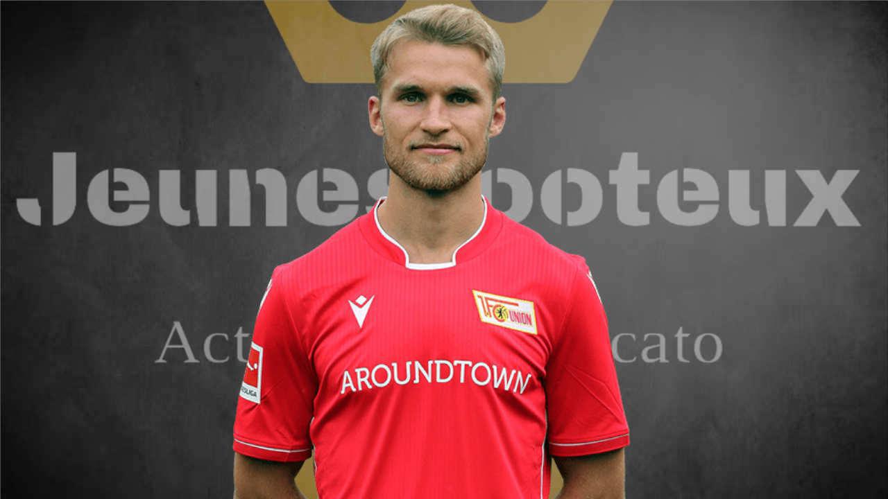 Sebastian Andersson, attaquant de l'Union Berlin