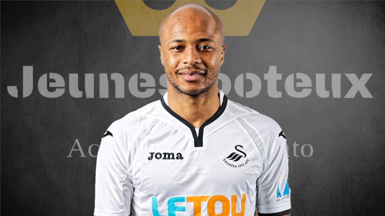 André Ayew, attaquant de Swansea