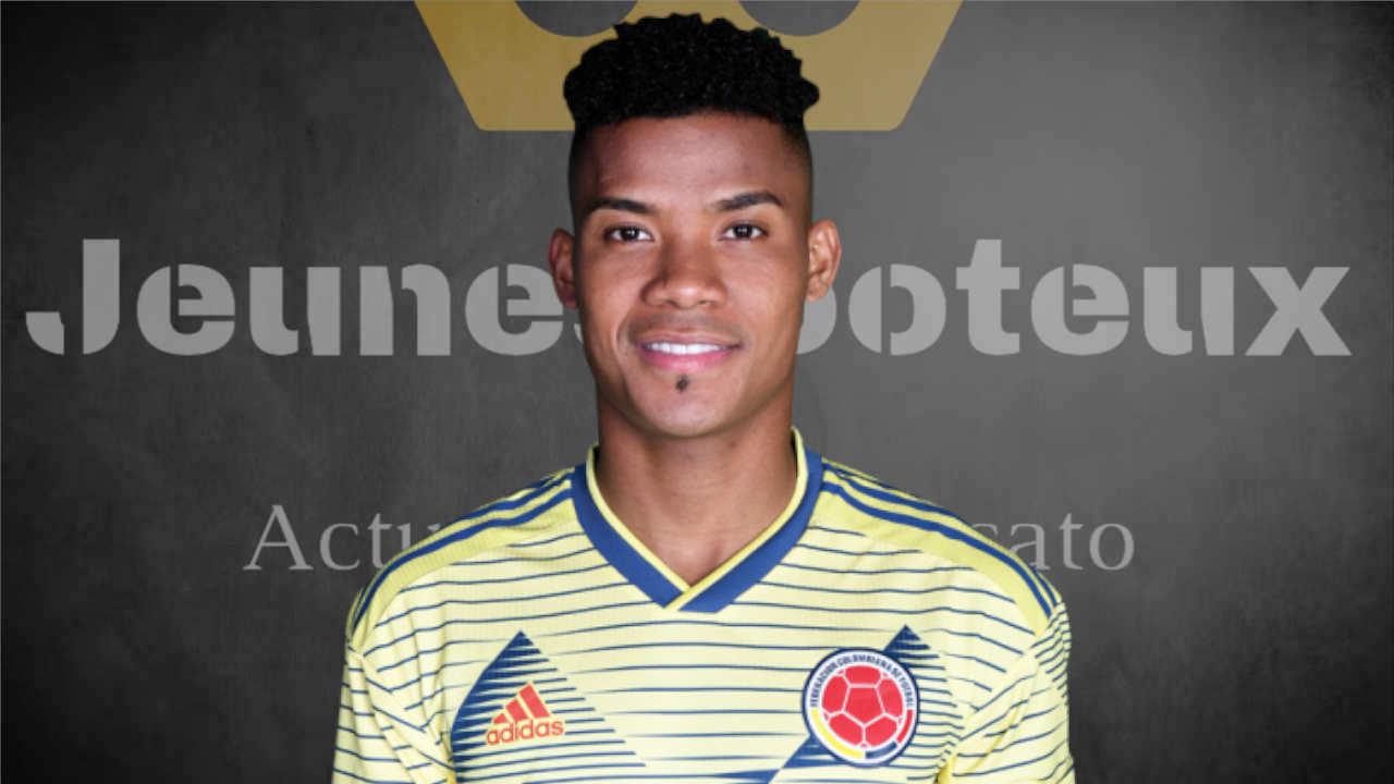 Wilmar Barrios avec le maillot de la Colombie 