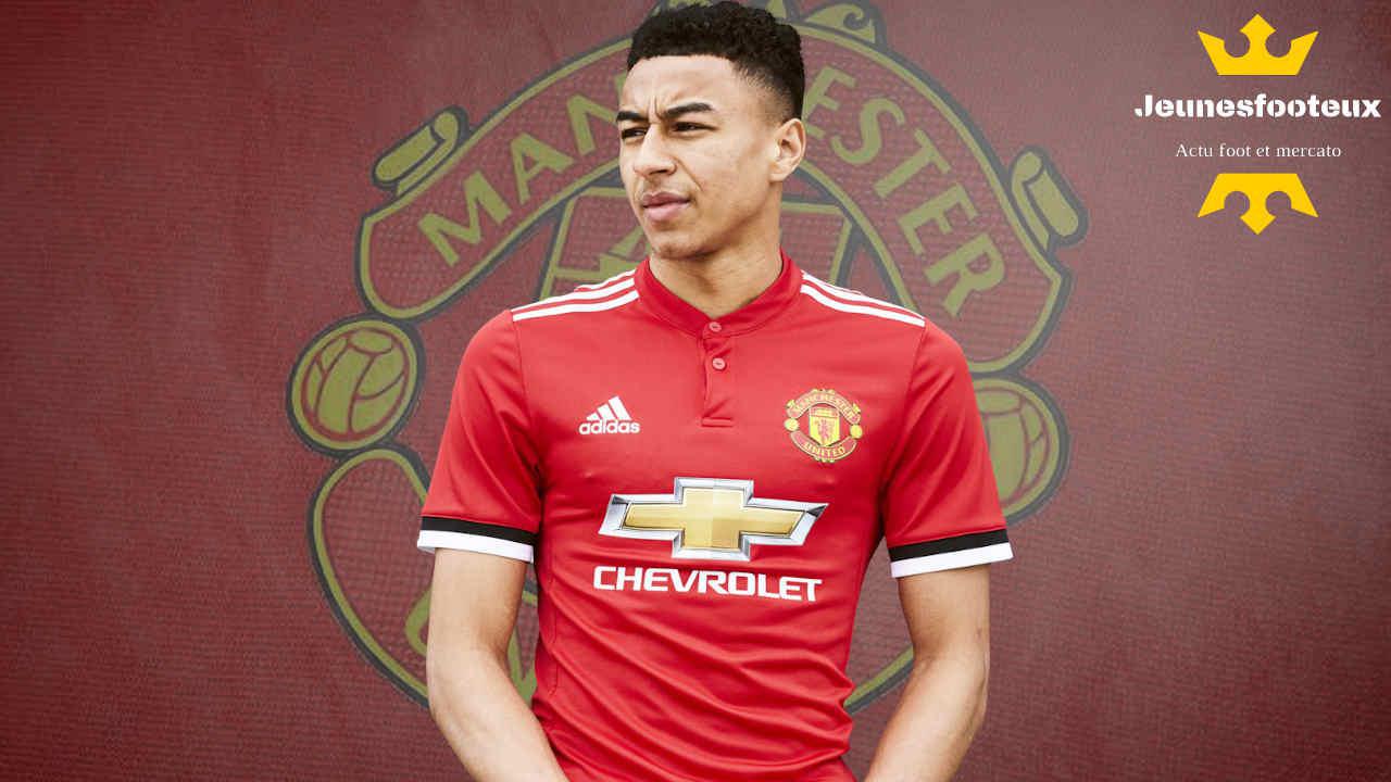 Jesse Lingard, attaquant de Manchester United