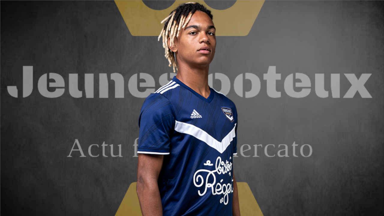 Sekou Mara, attaquant des Girondins de Bordeaux