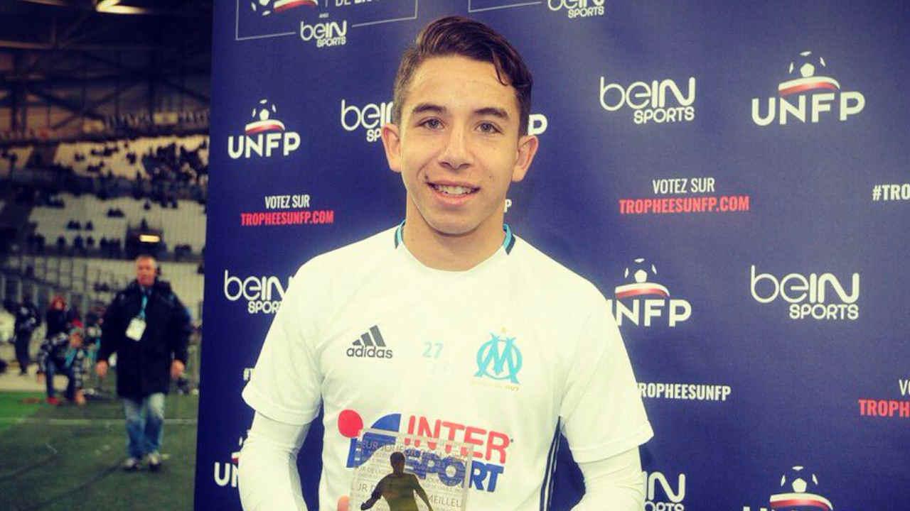 Maxime Lopez, milieu de terrain de l'OM