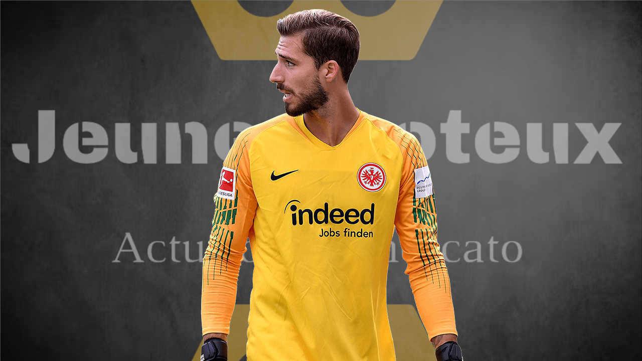 Kevin Trapp, gardien de l'Eintracht Francfort
