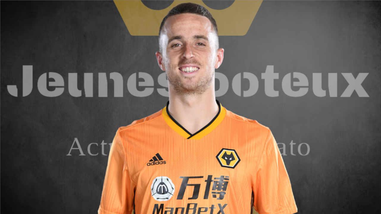 Diogo Jota sous le maillot de Wolverhampton