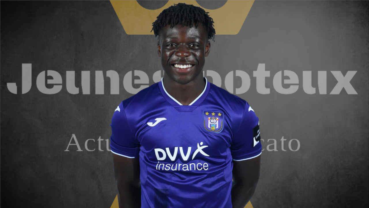 Jérémy Doku, ailier d'Anderlecht proche de Rennes