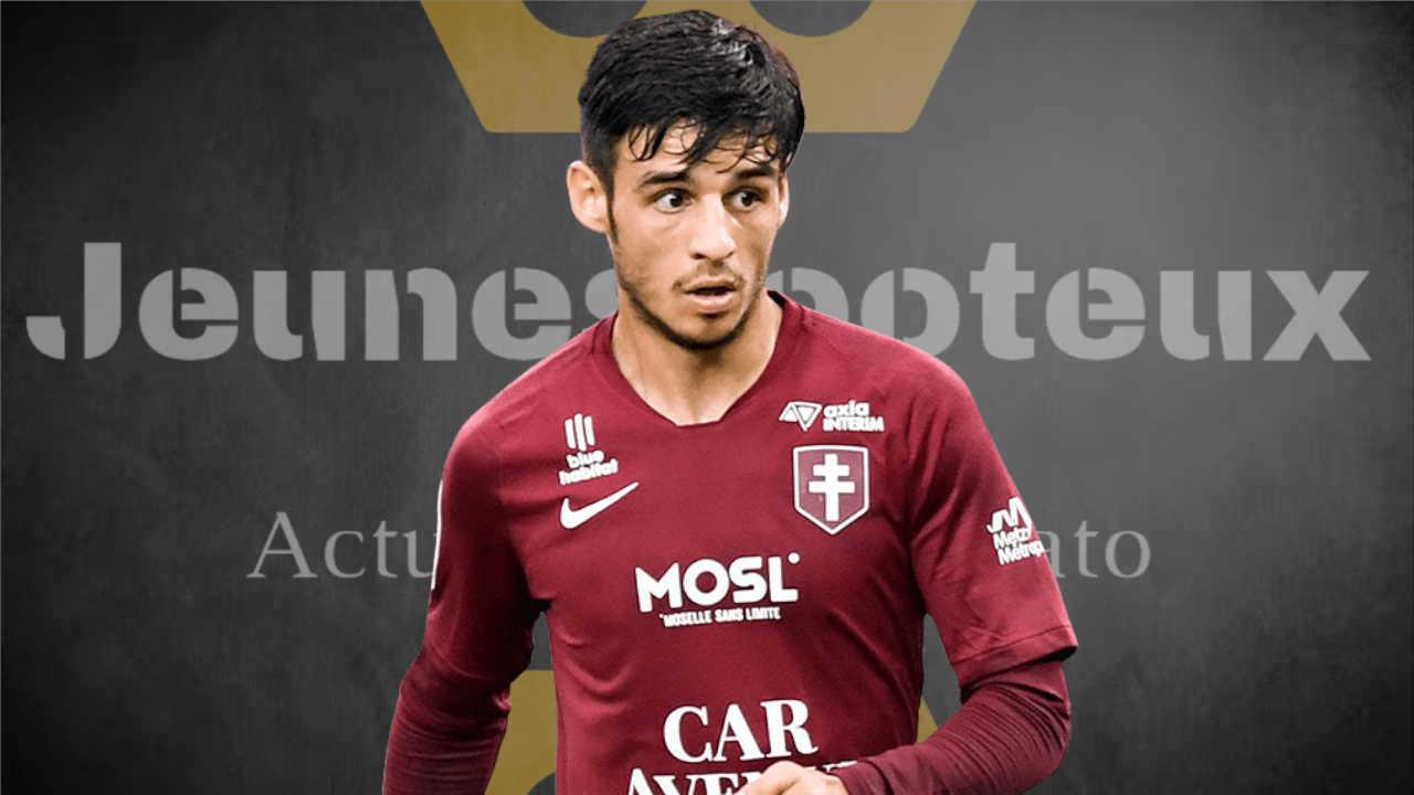 Fabien Centonze, arrière latéral droit du FC Metz