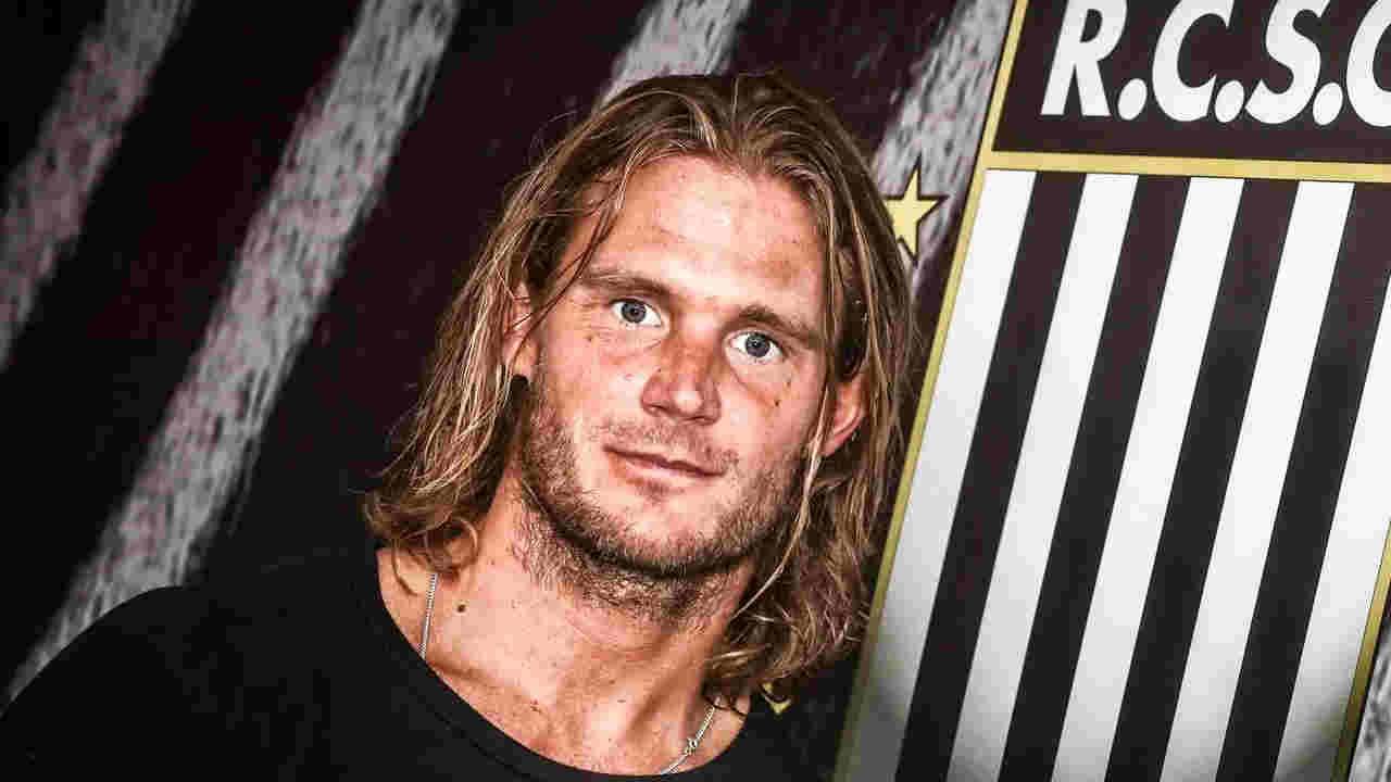 Guillaume Gillet, milieu de terrain de Charleroi
