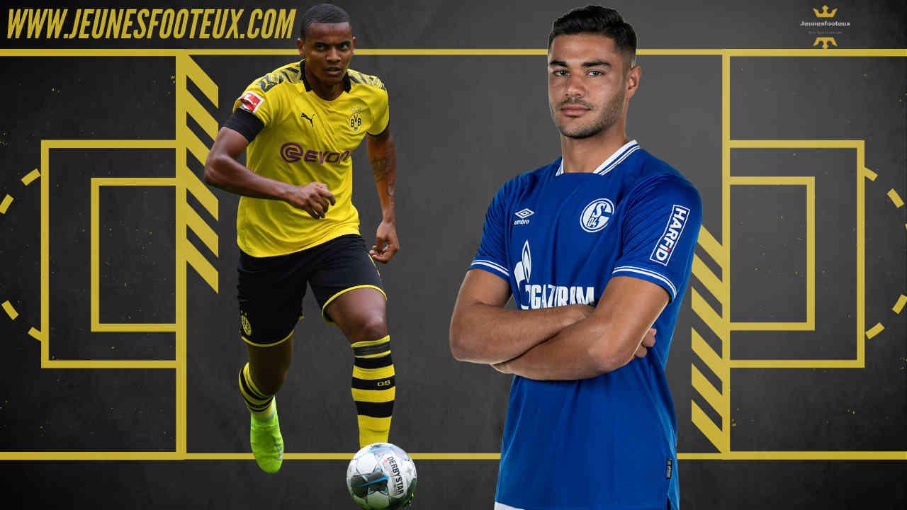 Manuel Akanji (à gauche) est l'alternative des Reds pour Ozan Kabak (à droite) très proche de l'AC Milan