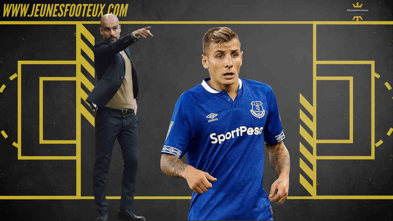 Lucas Digne, latéral gauche d'Everton devrait prolonger avec les Toffees