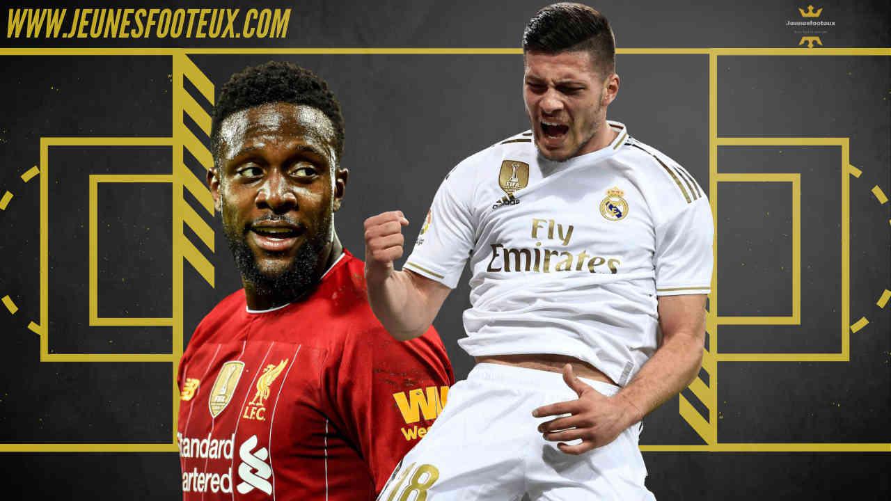 Sur le banc au Real Madrid, Luka Jovic pourrait arriver à Wolverhampton au lieu de Divock Origi