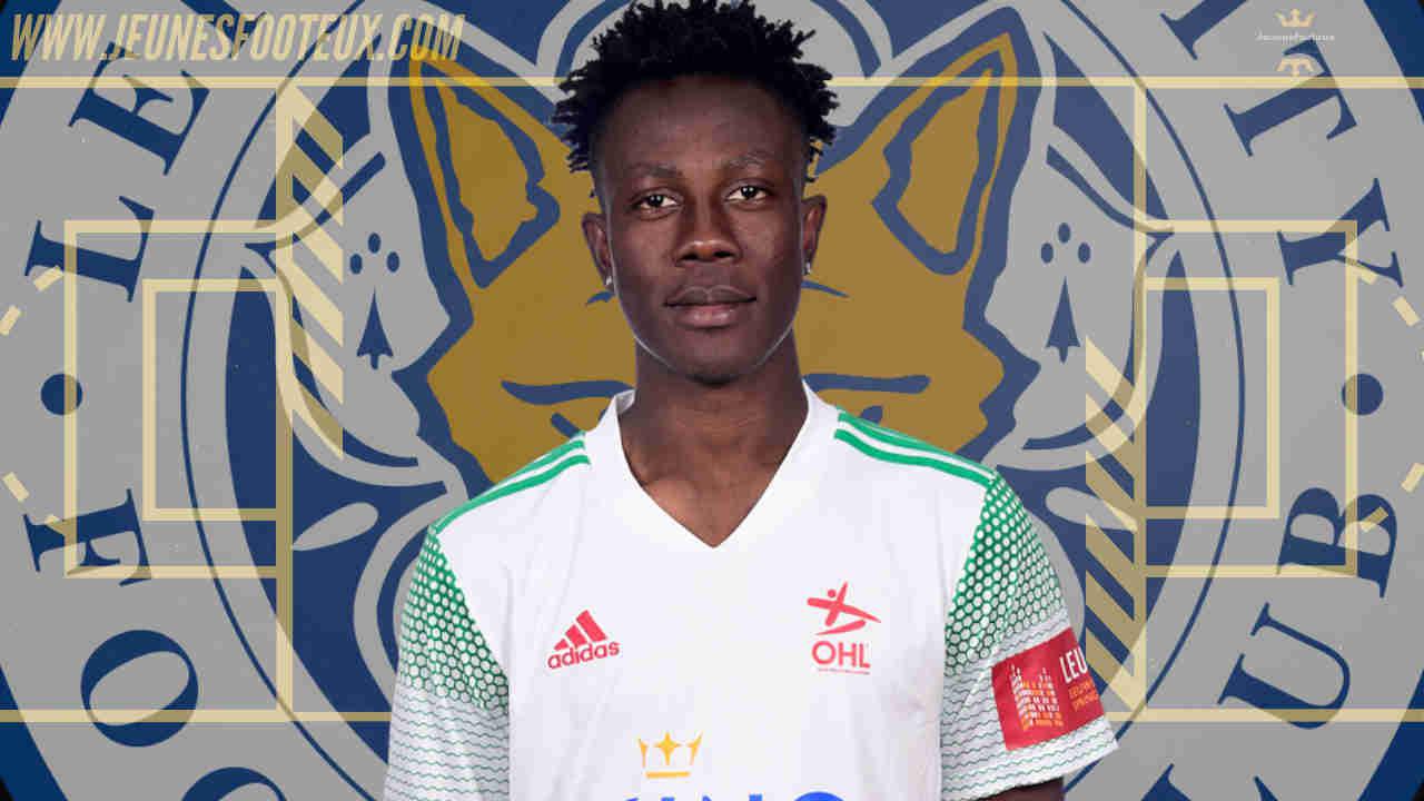 Kamal Sowah, polyvalent attaquant de Leicester prêté à OH Louvain