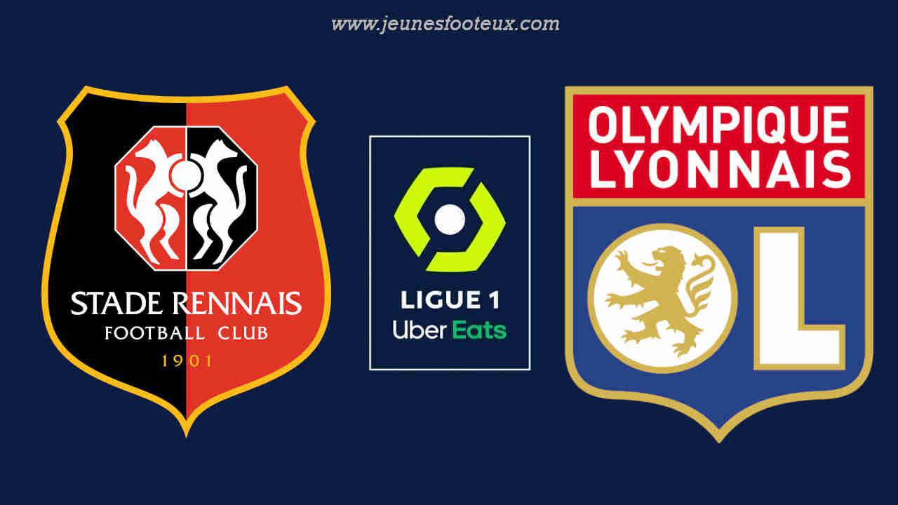 Stade Rennais - OL : 19e journée de Ligue 1