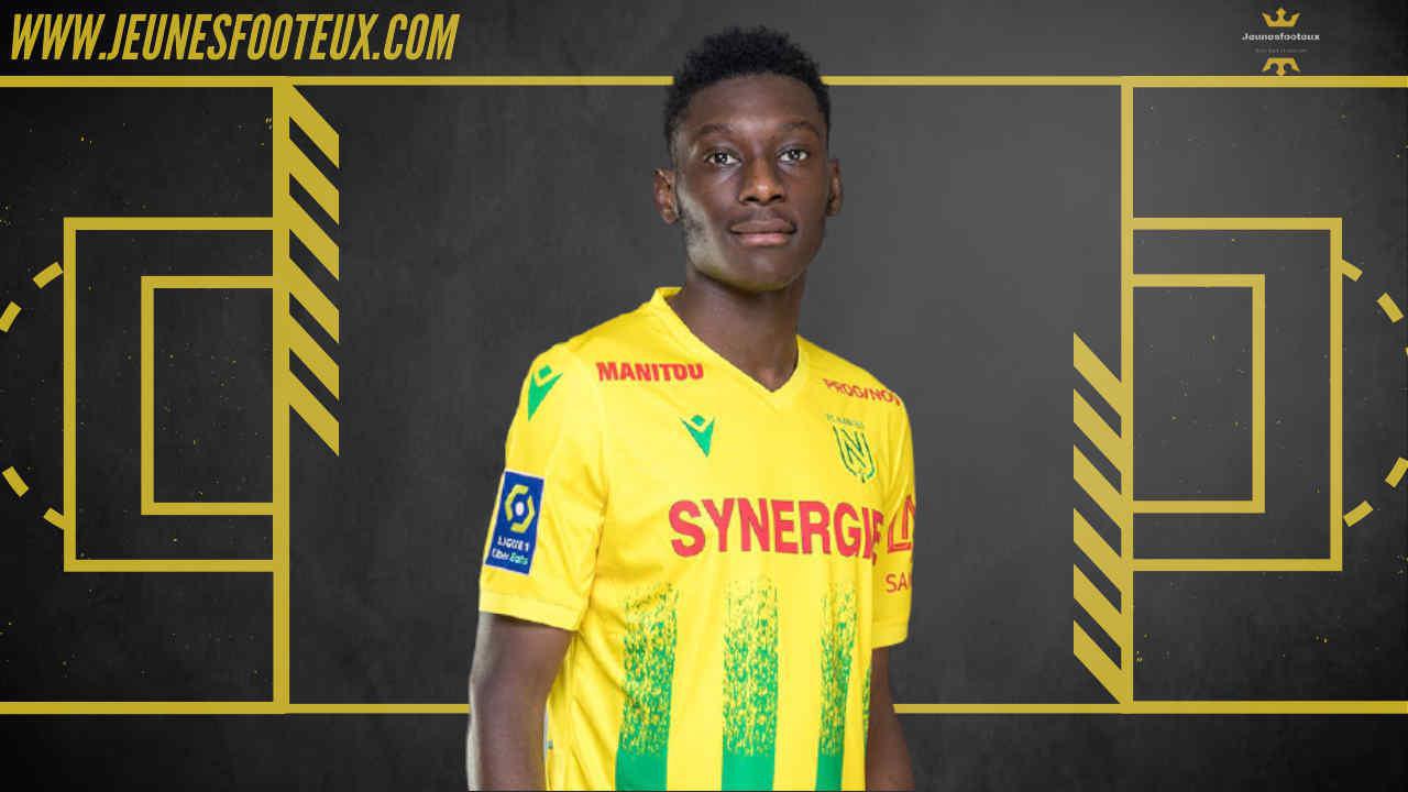 Randal Kolo Muani, attaquant du FC Nantes