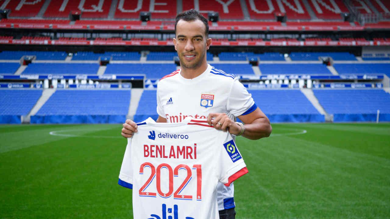 Sur le banc à l'OL, Benlamri serait convoité par Nîmes, Nice et Montpellier / Crédit : Damien LG - OL