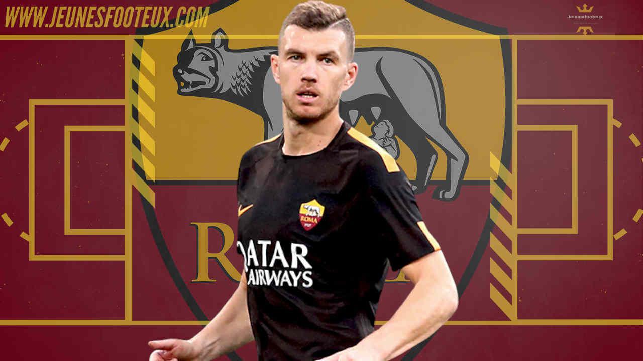 AS Roma : Dzeko désormais prêt à partir !