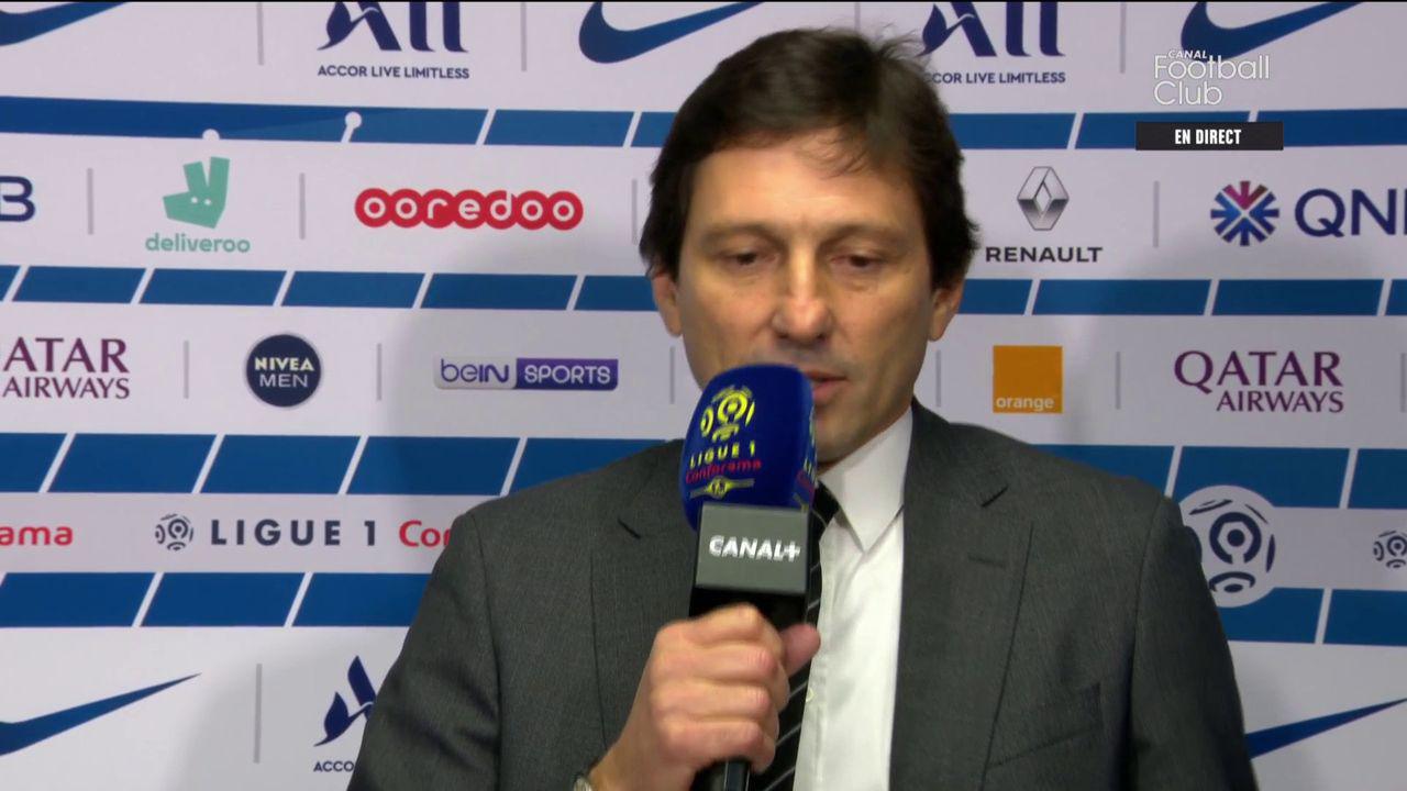 PSG Foot : Leonardo avant Bordeaux - Paris SG.
