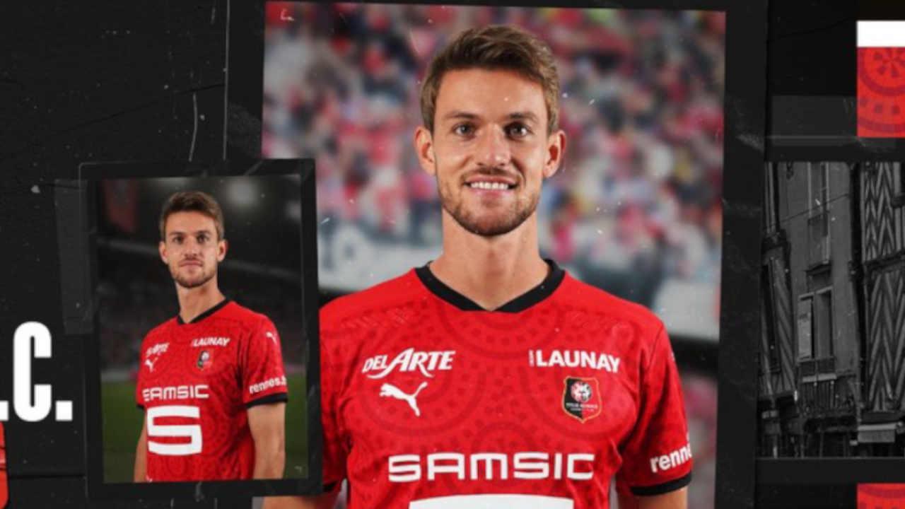 Daniele Rugani, défenseur central italien qui a quitté le Stade Rennais pour Cagliari