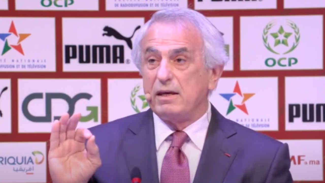 Mauritanie - Maroc : Vahid Halilhodzic pousse un gros coup de gueule
