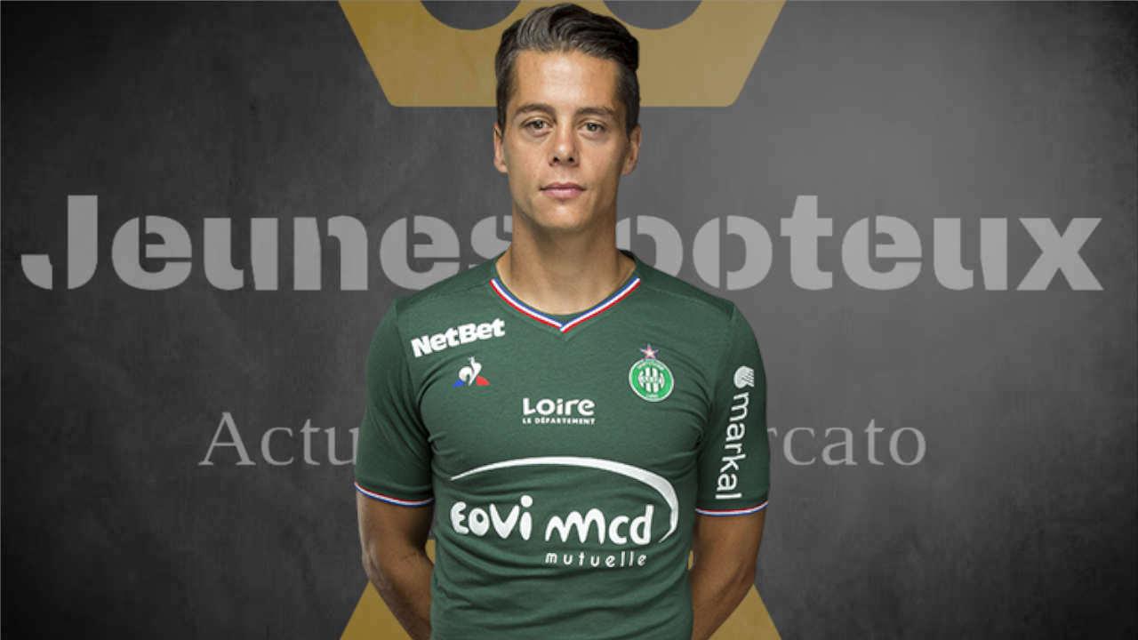 Romain Hamouma (ASSE) discute avec l'OGC Nice !