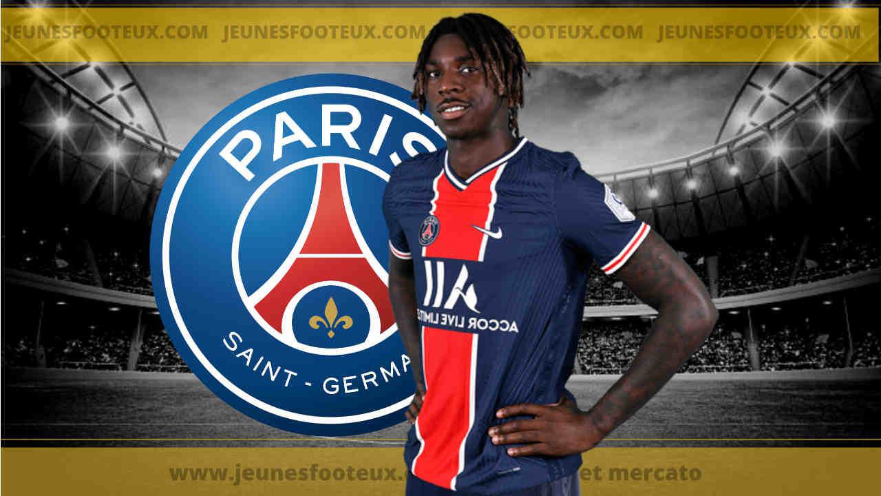 PSG Foot : Italie sans Moïse Kean (Paris SG) !