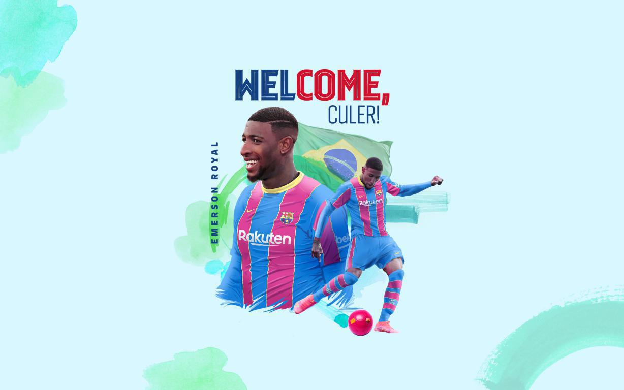 FC Barcelone : Emerson Royal a signé au Barça