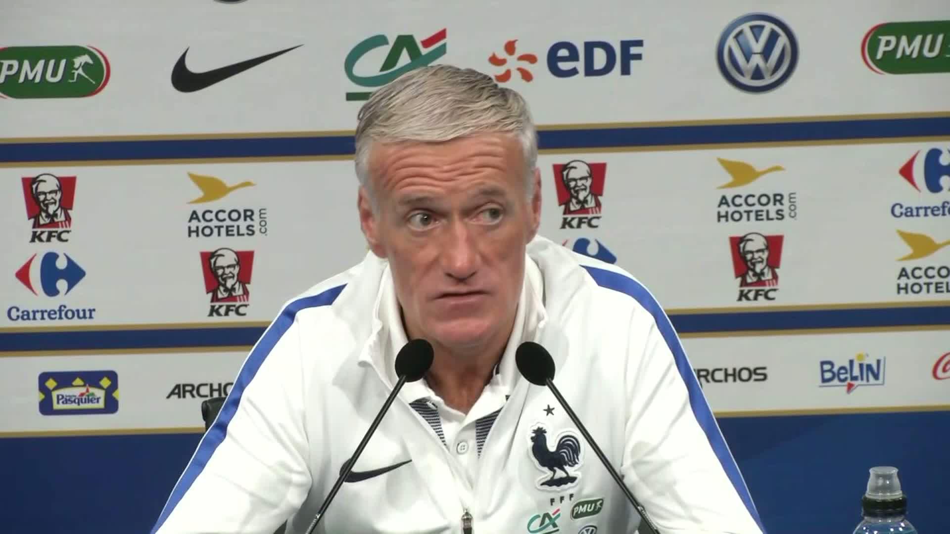 Equipe de France : Deschamps remet gentiment en place Giroud