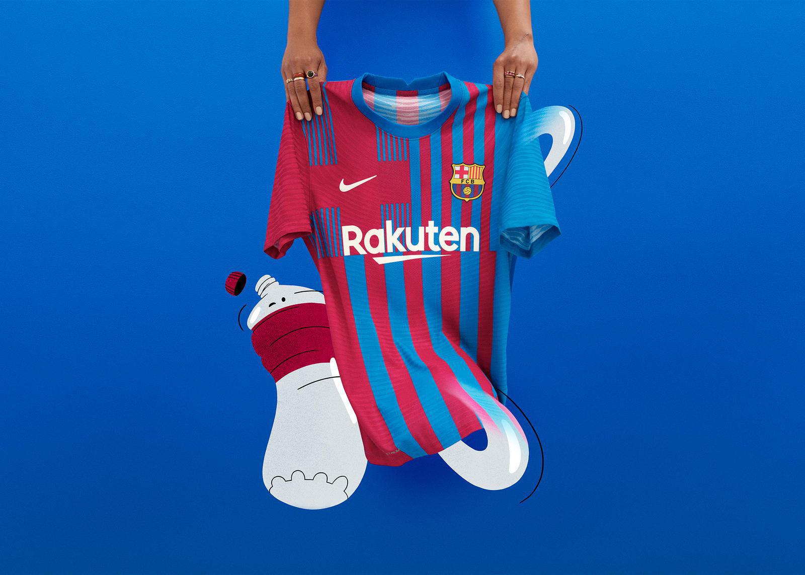 Le nouveau maillot domicile du FC Barcelone ne fait pas l'unanimité