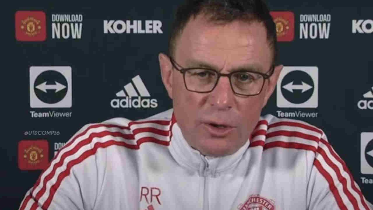 Manchester United : Rangnick optimiste avant le match retour face à l'Atlético de Madrid