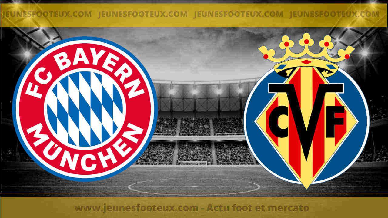 Bayern Munich - Villarreal : les compos probables et les absents