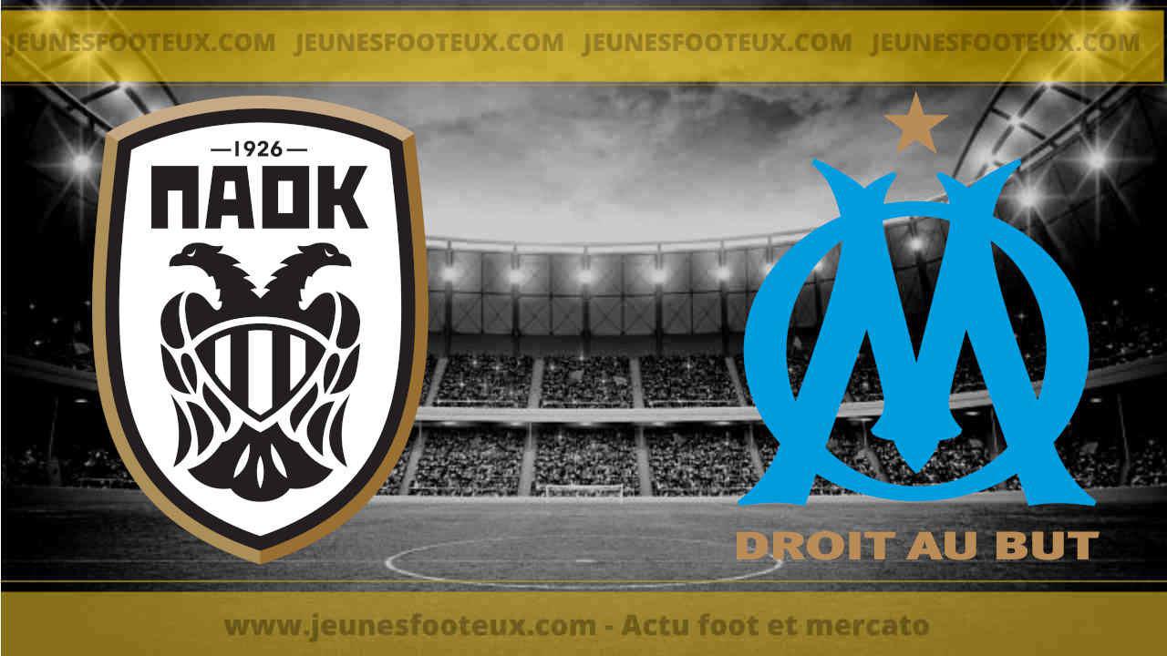 PAOK - OM : les compos probables et les absents