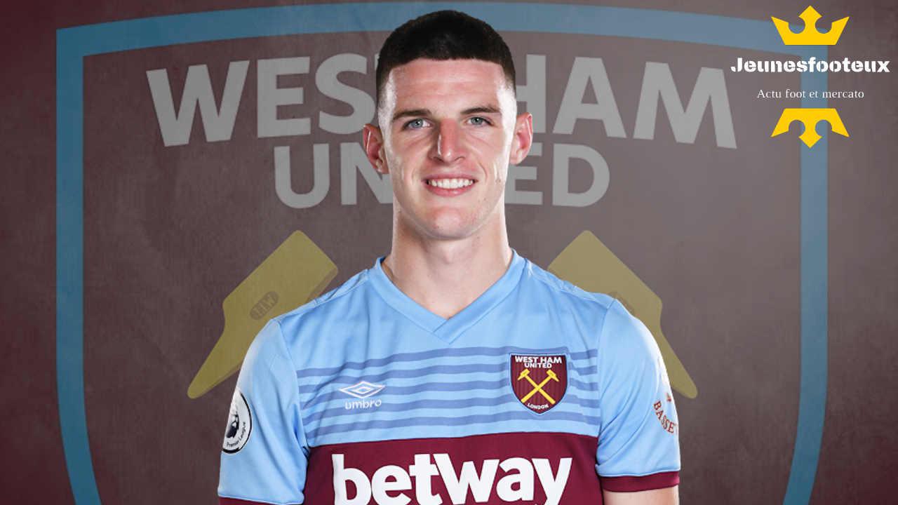 Declan Rice prêt à décliner une grosse offre de West Ham ?