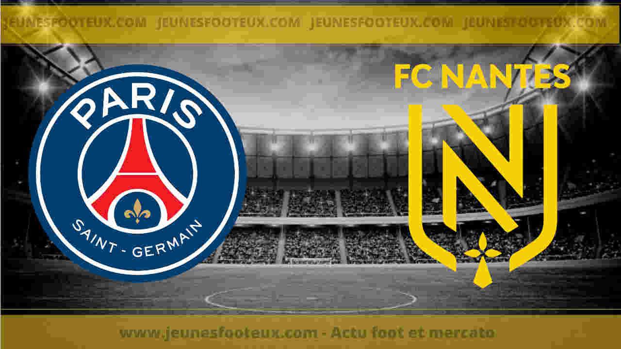PSG - Nantes : le premier groupe de Galtier