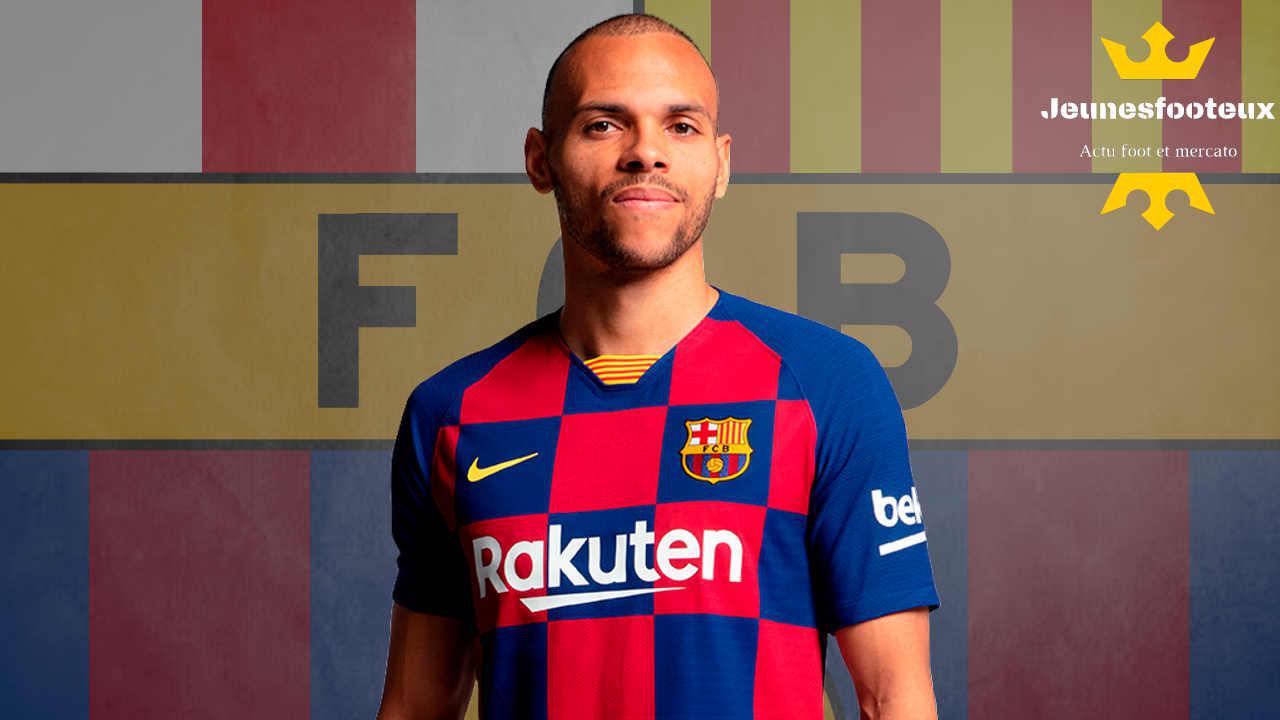 FC Barcelone : résiliation du contrat de Braithwaite (officiel)