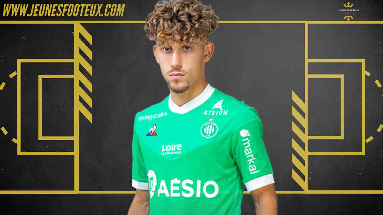 Mercato ASSE : Adil Aouchiche, de St Etienne au FC Lorient.