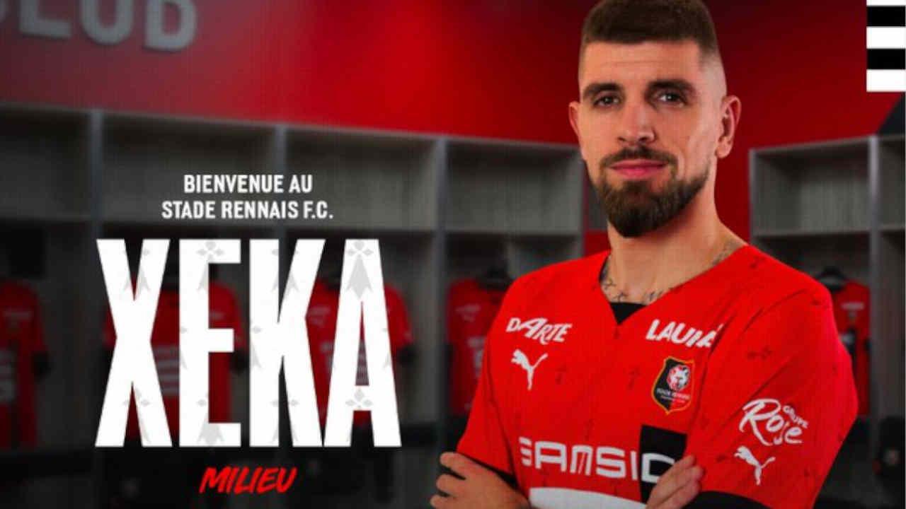 Xeka - milieu de terrain du Stade Rennais