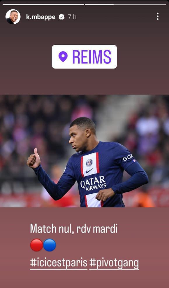PSG : Mbappé, une story Instagram qui fait parler