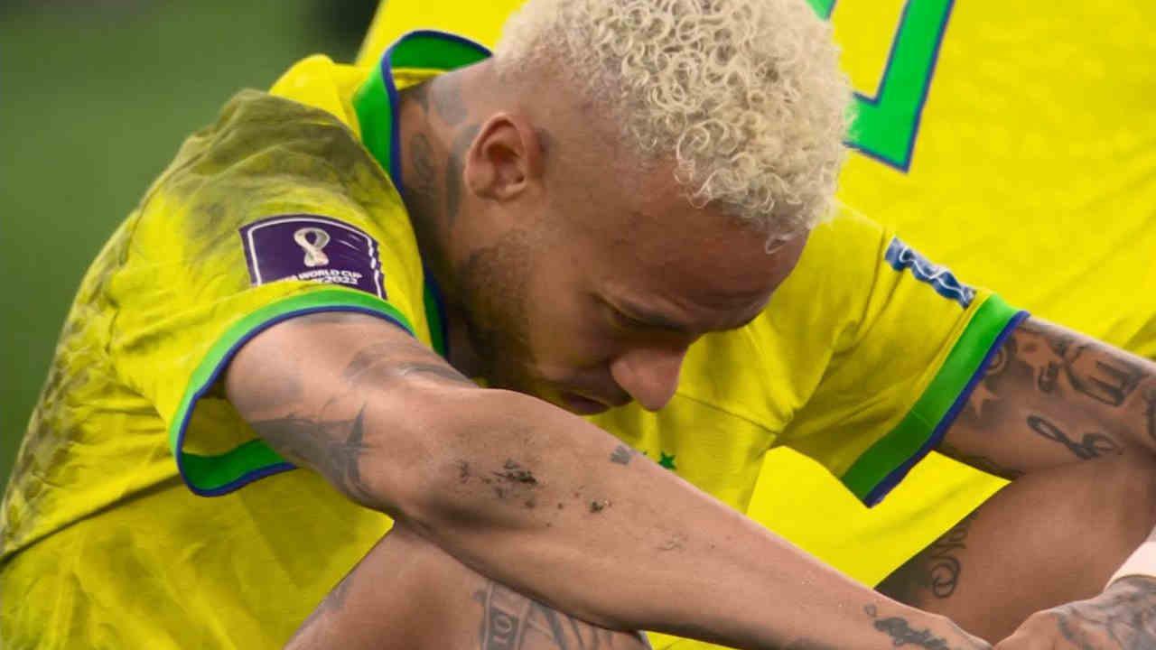 Neymar consolé par le fils de Perisic, la plus belle vidéo de ce mondial !
