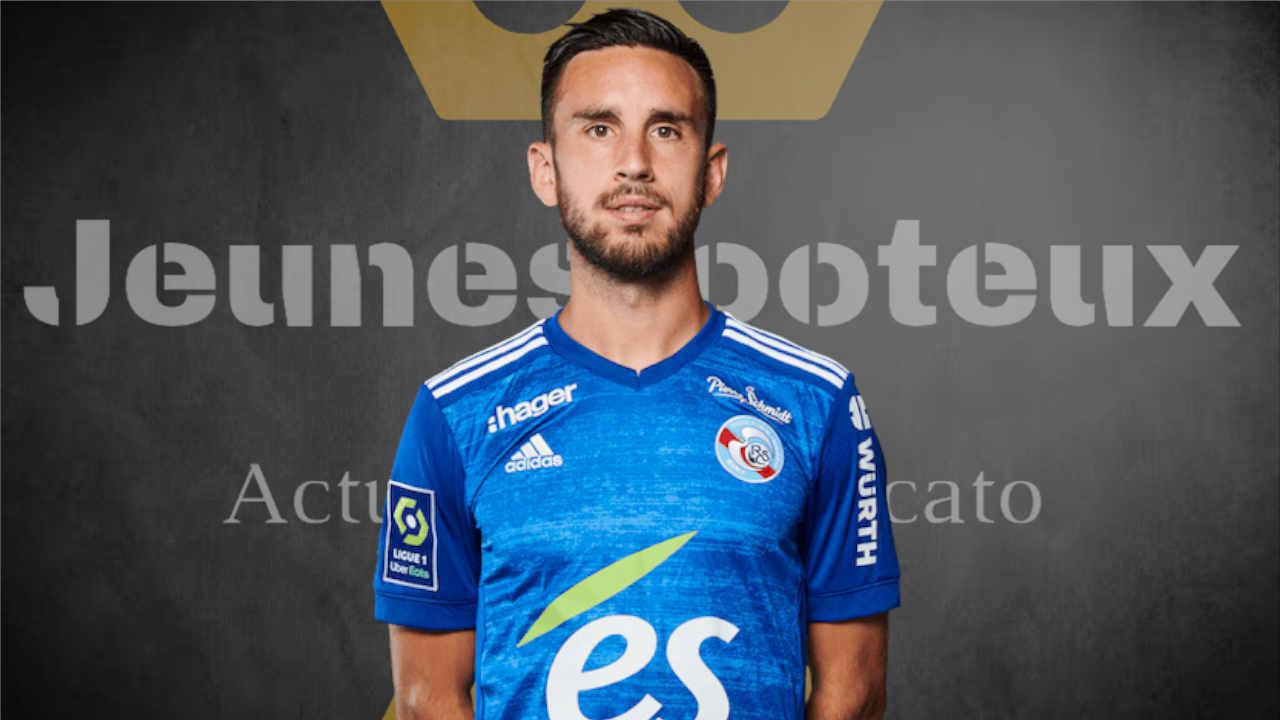 Mercato Lens : la piste Adrien Thomasson (RC Strasbourg).