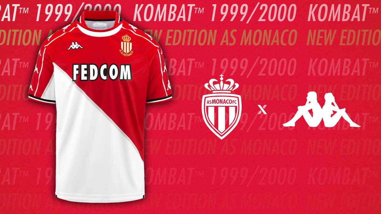 Retour dans le passé avec le nouveau maillot de l'AS Monaco