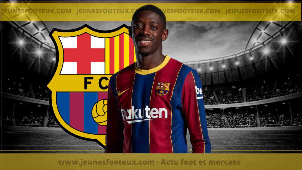FC Barcelone : date de retour fixée pour Dembélé !